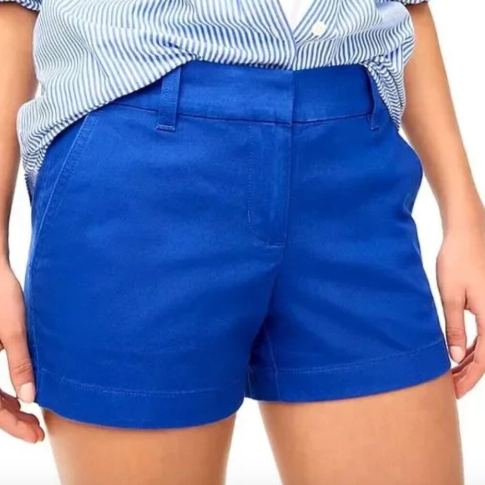 J. Crew 4" stretch chino short